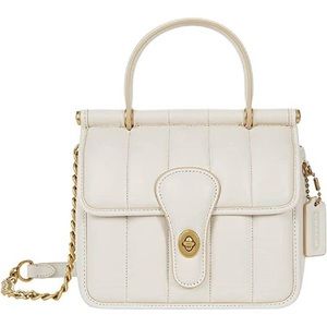 NEW w/ Tags 💥 COACH Willis Top Handle 18 Quilted